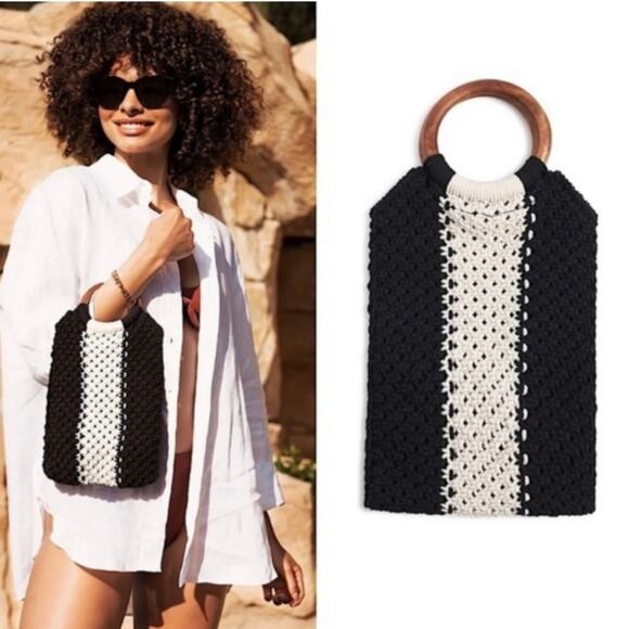 Curateur Handbags - Curateur x Laude the Label the Gabby Macrame Bag